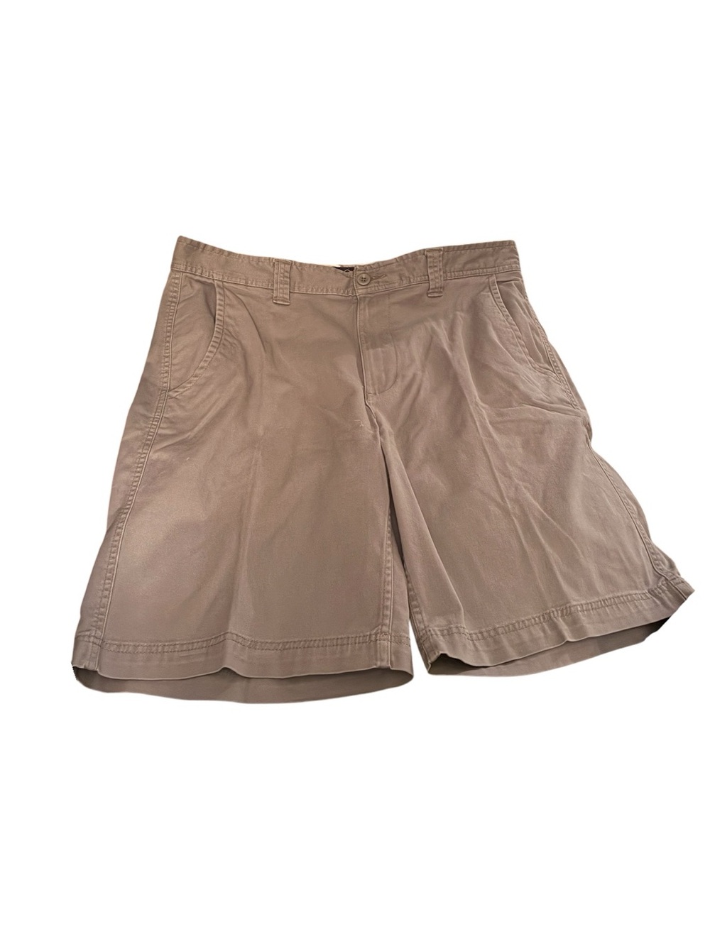 St John’s Bay Men's Casual Comfort Performance Stretch Shorts - Khaki